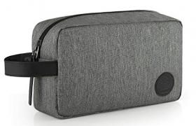 GAGAKU Homme Trousse de Toilette Imperméable Dopp Kit Multifonctions Trousses à Maquillage de Voyage - Gris GAGAKU Homme Trousse de Toilette Imperméable Dopp Kit Multifonctions Trousses à Maquillage de Voyage - Gris