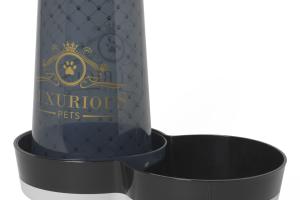 Distributeur de croquettes ou d'eau Luxurious Distributeur de croquettes ou d'eau Luxurious