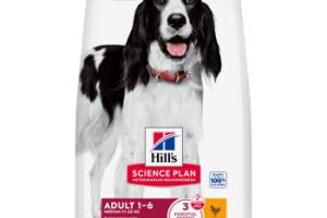 Hill's Science Plan croquettes chien, Medium adulte Avec du poulet 14 kg Hill's Science Plan croquettes chien, Medium adulte Avec du poulet 14 kg