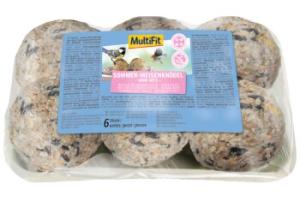 MultiFit Boules d’été pour mésanges sans filet 3x6 pcs