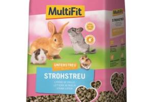 MultiFit litière naturelle en paille sous-litière 8 kg MultiFit litière naturelle en paille sous-litière 8 kg