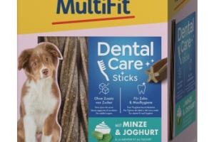 MultiFit Mint DentalCare sticks Junior Multipack 28 pièces