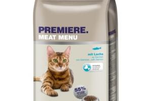 PREMIERE Meat Menu Croquettes pour chat adulte Saumon 2 kg