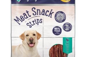 PREMIERE Meat Snack Stripes pour chien, Canard 4x250 g