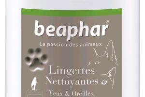 Lingettes nettoyantes pour chien et chat