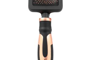 Noir Brosse douce Slicker Noir Brosse douce Slicker