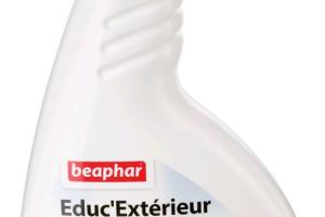 Spray anti-marquage urinaire extérieur pour chien et chat