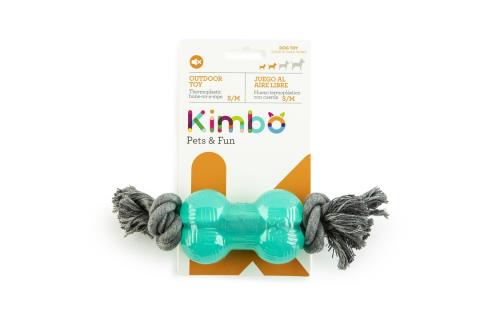 Kimbo Chien Os TPR avec corde Kimbo Chien Os TPR avec corde