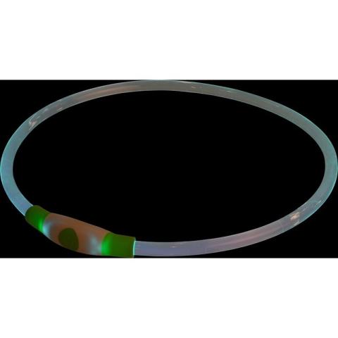 AniOne Anneau lumineux à LED en silicone vert