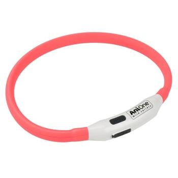 AniOne Collier en silicone clignotant rouge AniOne Collier en silicone clignotant rouge