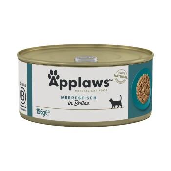 Applaws nourriture humide pour chat adulte en bouillon Poisson de mer 24x156 g Applaws nourriture humide pour chat adulte en bouillon Poisson de mer 24x156 g