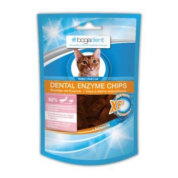 Bogadent DENTAL ENZYMES CHIPS Chat 50 g Poulet et poisson Bogadent DENTAL ENZYMES CHIPS Chat 50 g Poulet et poisson
