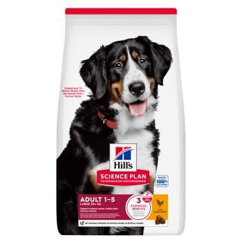 Hill's Croquettes pour chien Science Plan, Large Breed Adult Avec du poulet 14 kg