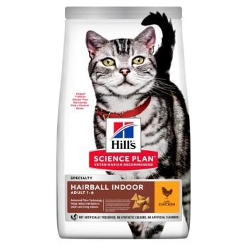 Hill's Science Plan Croquettes pour Chat Adulte, Boules de Poils et Pelage Parfait, au Poulet 3 kg Hill's Science Plan Croquettes pour Chat Adulte, Boules de Poils et Pelage Parfait, au Poulet 3 kg