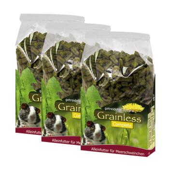JR Farm Grainless Complete pour cochons d’Inde 3x1,35 kg