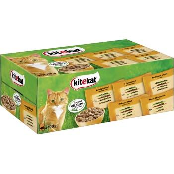 Kitekat Multipack Pique-nique à la campagne en sauce 48x100 g Kitekat Multipack Pique-nique à la campagne en sauce 48x100 g