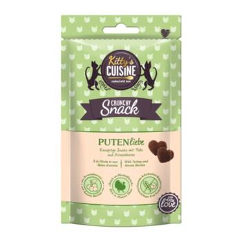 Kitty's Cuisine Kitty´s Cuisine Crunchy Snack Friandise Chat 50 g Amour de dinde, avec dinde et baies d’aronia