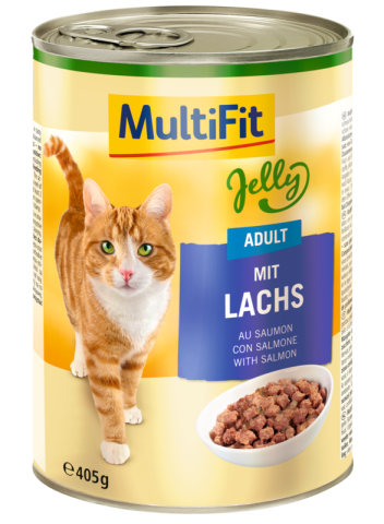 MultiFit Adult Jelly Saumon 6x405 g