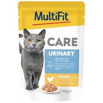 MultiFit Care Urinary nourriture humide pour chat adulte Poulet 24x85 g