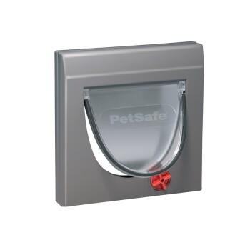 PetSafe Chatière 4 voies avec tunnel gris