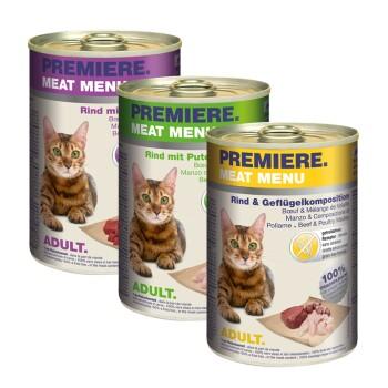 PREMIERE Meat Menu Adulte pack mix 6x400 g Pack mix 2