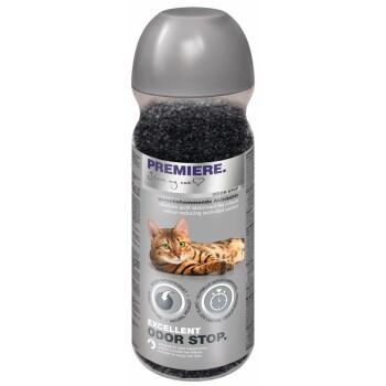 PREMIERE Neutralisateur d'Odeurs Perles au Charbon Actif pour Litière pour Chat 250g