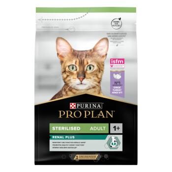 PRO PLAN Sterilised adulte 1+ Optirenal riche en dinde 10 kg