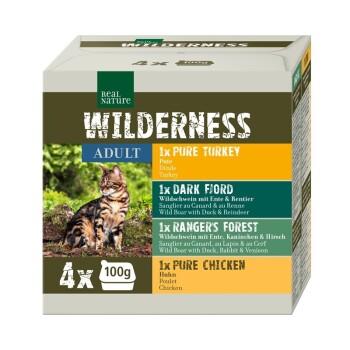 REAL NATURE Wilderness Adult 4 x 100 g Multipack 1 REAL NATURE Wilderness Adult 4 x 100 g Multipack 1