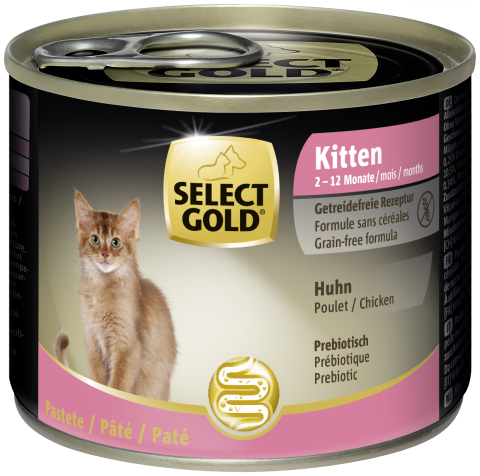 SELECT GOLD Chaton au poulet 24x200 g
