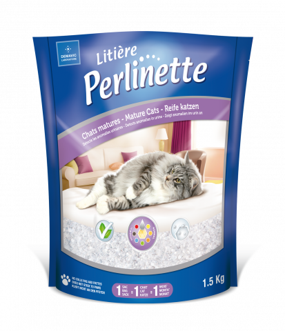 Perlinette Litière chat mature