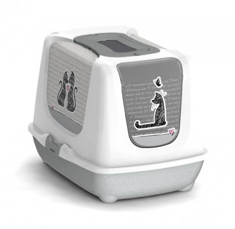 Maison de toilette Cats in Love Petit Modèle