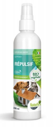 Naturly's Chien/Chat Spray Répulsif Bio