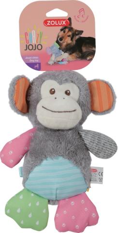 Zolux Peluche Chien Crazy Jojo Singe