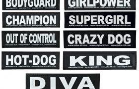 Julius-K9 Sticker Velcros - S