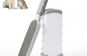 BIGO Brosse Anti Poils Animaux Chien & Chat - Brosse de Nettoyage Magique Réutilisable Enlève Poils - Brosse Poil Animaux Magique Chien & Chat de Nettoyage(Canapé, Vêtements, Voiture, Lit)