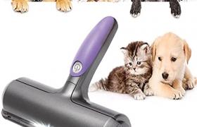 SoeHong Fur Daddy Deluxe - Épilateur vibrant avec lumière LED - Rouleau anti-peluches réutilisable pour enlever les poils de chat et de chien sans effort - Brosse auto-nettoyante SoeHong Fur Daddy Deluxe - Épilateur vibrant avec lumière LED - Rouleau anti-peluches réutilisable pour enlever les poils de chat et de chien sans effort - Brosse auto-nettoyante