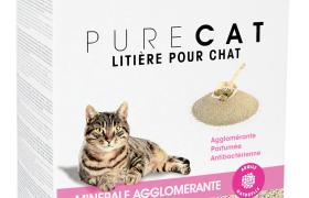 Litière Zolux PureCat agglomérante parfumée Litière Zolux PureCat agglomérante parfumée