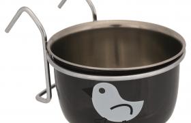Trixie Gamelle à motif inox avec support