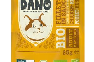 Dano Chat Sachet Filets Bio Poulet Dano Chat Sachet Filets Bio Poulet