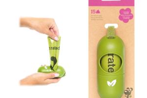 Earth Rated Distributeur de sacs ramasse-crottes parfum lavande Earth Rated Distributeur de sacs ramasse-crottes parfum lavande