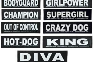 Julius-K9 Sticker Velcros - S