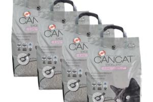 Agros Trading Litière agglomérante Agros CANCAT excellent au talc pour bébé 4x8 kg