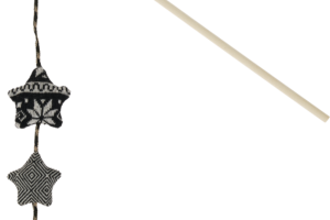 AniOne Canne à pêche pour chat étoiles AniOne Canne à pêche pour chat étoiles