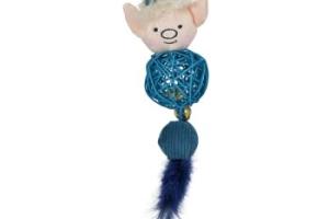 AniOne Jouet balle en rotin Let it snow Lutin AniOne Jouet balle en rotin Let it snow Lutin