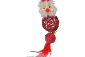 AniOne Jouet balle en rotin Let it snow Panda