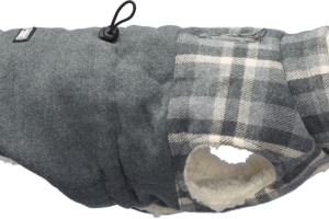 AniOne Manteau d’hiver à carreaux 48 cm AniOne Manteau d’hiver à carreaux 48 cm