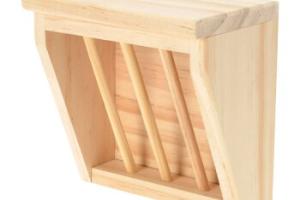 AniOne Râtelier en bois Tessa S