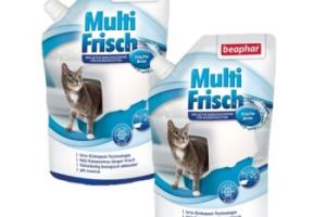 Beaphar Multi-Frisch pour les toilettes pour chats 400 g 2 Brise fraîche Beaphar Multi-Frisch pour les toilettes pour chats 400 g 2 Brise fraîche