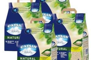 CATSAN Natural Litière agglomérante 4x8 l