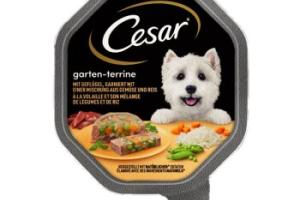 Cesar Jardin diversité Volaille, légumes et riz 14x150 g Cesar Jardin diversité Volaille, légumes et riz 14x150 g